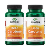 Swanson Beta-Carotene Softgels 25,000 IU front view
