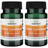 Swanson Beta Carotene Supplement 3000 mcg RAE front view