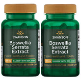 Swanson Boswellia Serrata Extract Capsules 125mg front view