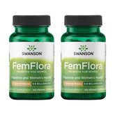 Swanson FemFlora Probiotic Supplement 60 Capsules front view