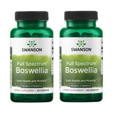 Swanson Full Spectrum Boswellia Serrata 800mg supplement front view