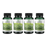 Swanson Full Spectrum Lion's Mane Mushroom 500mg capsules front view