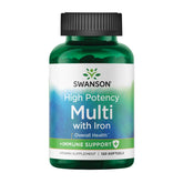 Swanson High Potency Multivitamin bottle front view