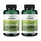 Swanson Horsetail Supplement 500mg capsules front view