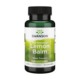 Swanson Lemon Balm Herbal Supplement 60 Capsules front view
