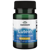 Swanson Lutein Supplement 10 mg front view with packaging