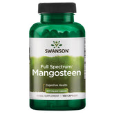 Swanson Mangosteen Capsules 500mg front view with packaging