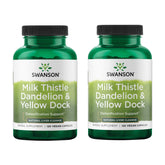 Swanson Milk Thistle Supplement capsules front view