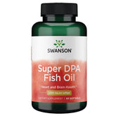 Swanson Omega-3 Fish Oil Supplement 1000mg front view