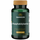 Swanson Phosphatidylserine Softgels 100mg front view