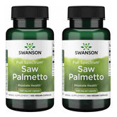 Swanson Saw Palmetto Capsules 540mg front view