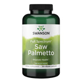 Swanson Saw Palmetto Capsules 540mg front view