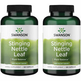 Swanson Stinging Nettle Leaf Extract 800mg capsules front view