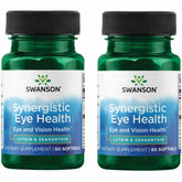 Swanson Synergistic Eye Health Lutein 20mg softgels front view
