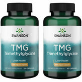 Swanson Trimethylglycine Capsules 1g front view of bottle