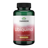 Swanson Ubiquinol Softgels 100mg front view of packaging