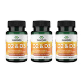 Swanson Vitamin D Complex 50 mcg capsules front view