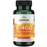 Swanson Vitamin E Softgels 268mg front view