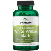 Swanson White Willow Bark 400mg supplement front view