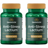 Swanson Women's Anti-Stress Formula Lactium 167 mg 60 capsules front view