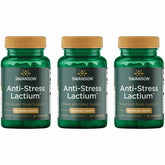 Swanson Women's Anti-Stress Formula Lactium 167 mg 60 capsules pack front view
