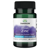 Swanson Zinc Supplement 30mg front view with packaging