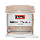 Swisse Calcium Citrate + Vitamin D3 Mini Tablets front view