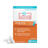 Szio+ Utiva Probiotic Supplement bottle front view