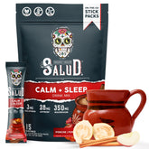Taste Salud 2-in-1 Calm & Sleep supplement stick pack front view