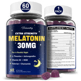 Tcemundry Melatonin Gummies 30mg bottle front view