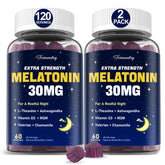 Tcemundry Melatonin Gummies 30mg front view with packaging