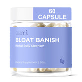 Teami Banish Multi-Enzyme Supplement 60 Capsules front view