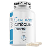 Teaveli Cognizin Citicoline 500mg capsules front view