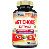 Tenmido Artichoke Extract Capsules bottle front view