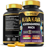 Tenmido Kava Kava Supplement bottle front view