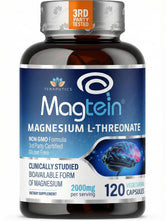 Teraputics Magnesium L-Threonate 1000mg supplement front view