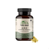 TERRA ORIGIN ADK Vitamin D3 & K2 Liquid Capsules front view