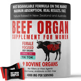 Terramed Just Think Comfort Beef Organ Supplement Gummies front view