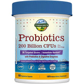 Terranics 3-In-1 Probiotics 200 Billion CFU vegan capsules front view