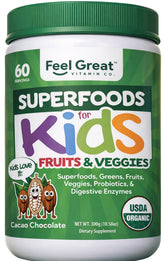 The Feel Great Vitamin Company Superhero Shake front view