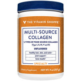 The Vitamin Shoppe Multi-Source Collagen Powder 340g front view
