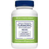 The Vitamin Shoppe Turmeric Capsules 60 Count front view