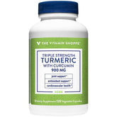 The Vitamin Shoppe Turmeric Supplement 900mg front view