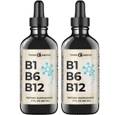 Think Above Liquid B1 B6 B12 Vitamins 2500mcg front view