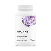 THORNE Adrenal Extracts 50mg capsule bottle front view