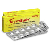 THYROSAFE Potassium Iodide Radiation Protection Tablets front view