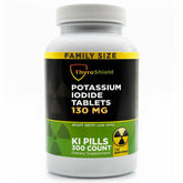 ThyroShield Potassium Iodide tablets front view
