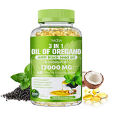 TIMORA Oregano Oil Softgels 300 count bottle front view