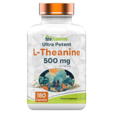 tnvitamins L-Theanine 500mg Capsules front view