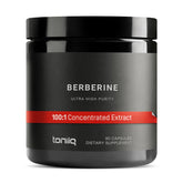 Toniiq Berberine 100g front view of packaging
